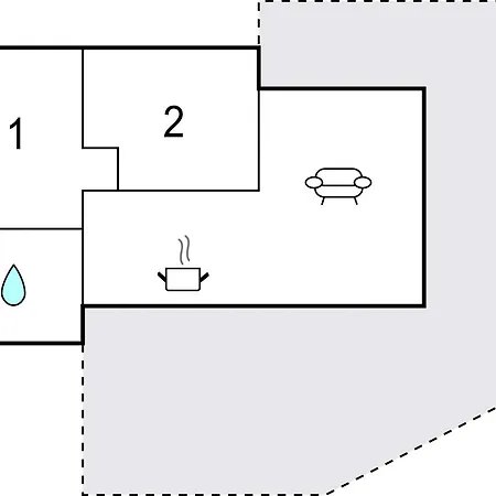 別荘 2 Bedroom Cozy In Hejls